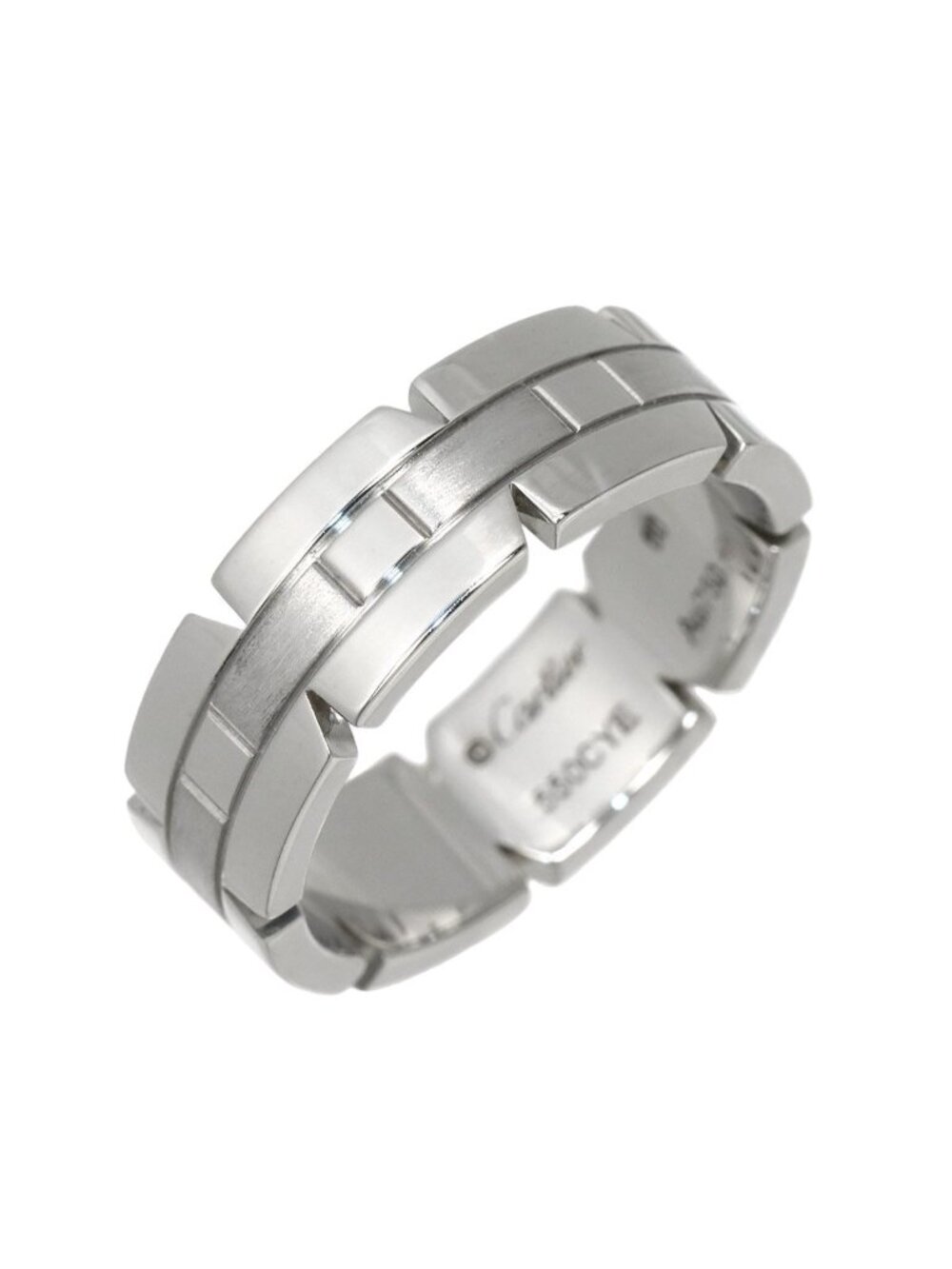 Cartier Tank Francaise 60 Ring 18K White Gold